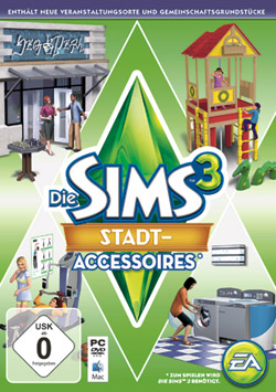 Die Sims 3 Stadt-Accessoires Pack