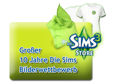 Grosser 10 Jahre Die Sims Bilderwettbewerb