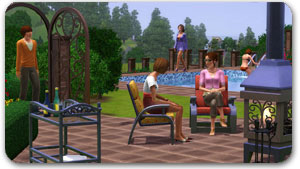 Die Sims 3 Design Garten Accessoires