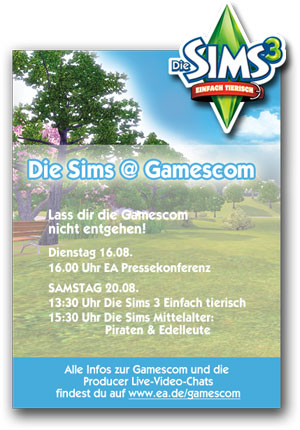 Die Sims @ gamescom